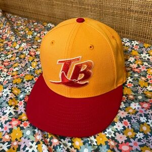 NWOT New Era Fitted 59FIFTY Tampa Bay Rays Tropicana Stadium Patch Hat Size 7